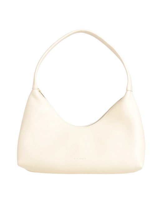 Mansur Gavriel Natural Mini Candy -- Cream Handbag Leather