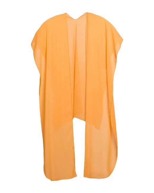 Patrizia Pepe Orange Scarf Polyester