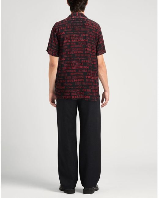 Camisa True Religion de hombre de color Red
