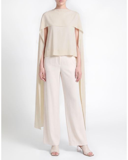 Pierantonio Gaspari White Ivory Tank Top Polyester