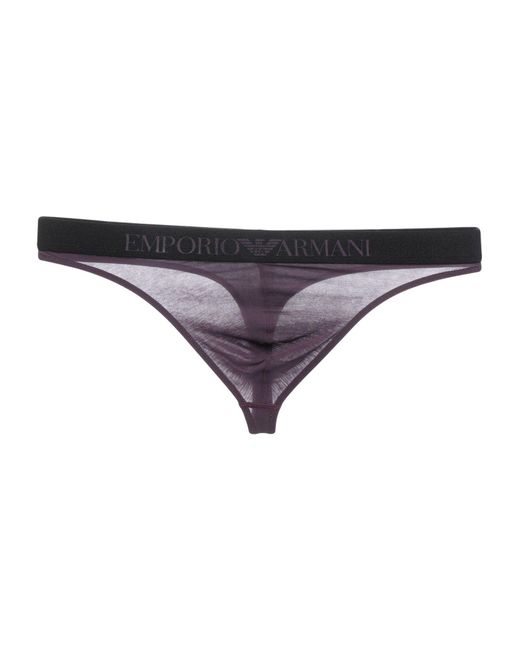 Emporio Armani G-string in Purple for Men | Lyst Australia