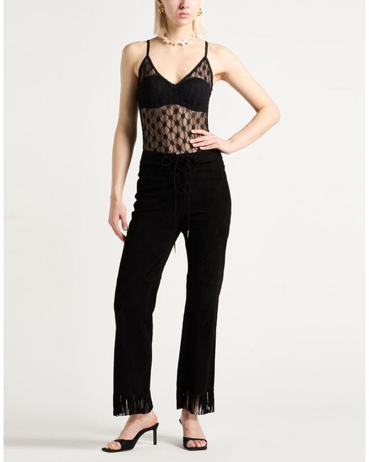 Isabel Marant Brown Bodysuit Polyamide, Elastane