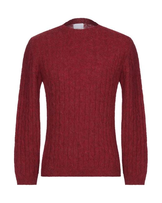 Bellwood Red Sweater for men