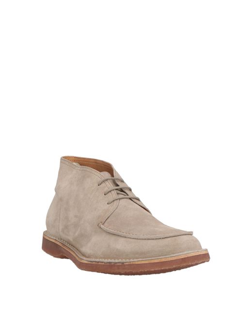Officine Creative Brown Ankle Boots for men