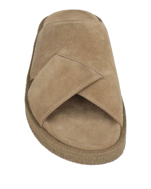 Officine Creative Brown Sandals for men