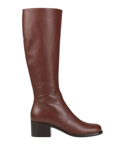 Sergio Rossi Brown Boot Leather