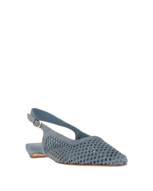 Baldinini Blue Ballet Flats