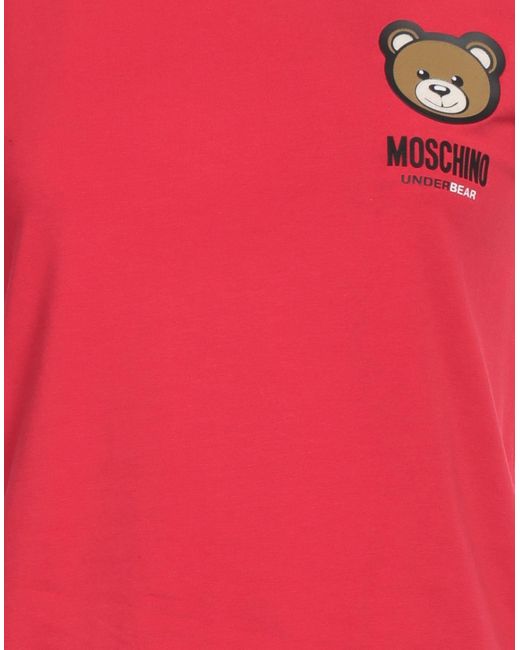 Camiseta interior Moschino de color Red