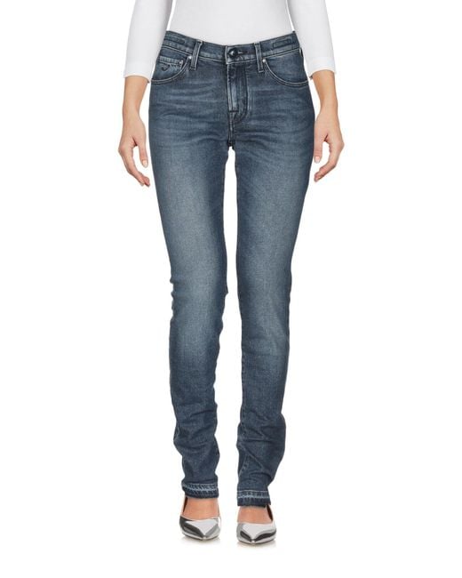 Jacob Cohen Blue Jeans Cotton, Elastane