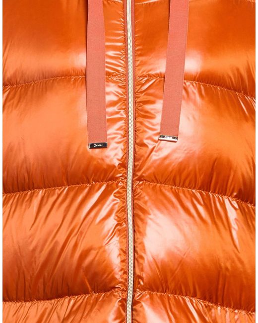 Herno Orange Puffer