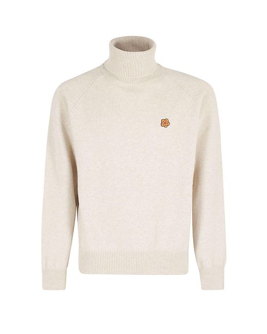 Col roule KENZO pour homme en coloris Neutre Lyst