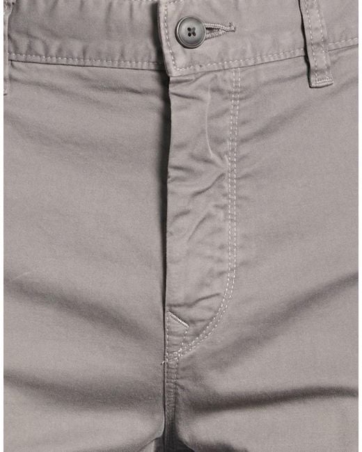 Boss Gray Pants Cotton, Elastane for men