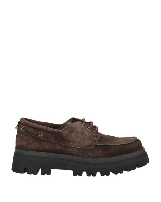 Sergio Rossi Brown Lace-up Shoes for men