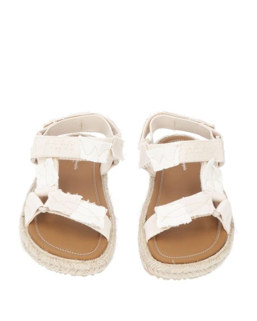 Maison Margiela White Espadrilles