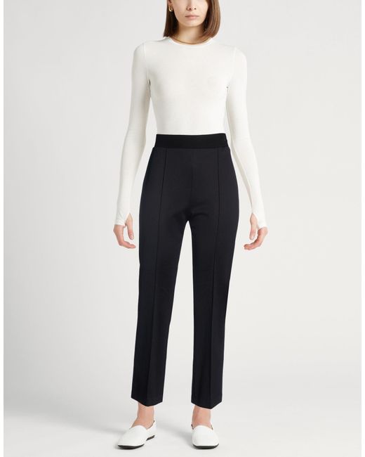 Agnona Blue Pants Cotton, Polyamide