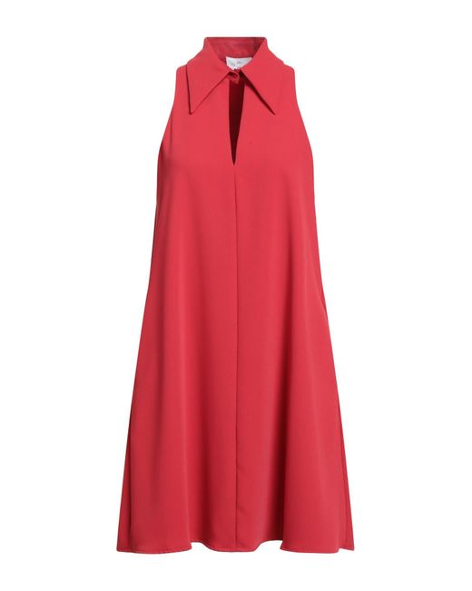 Nenette Red Mini Dresses