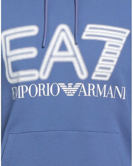 EA7 Blue Sweatshirt for men