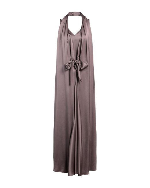 Vestido largo Alysi de color Brown