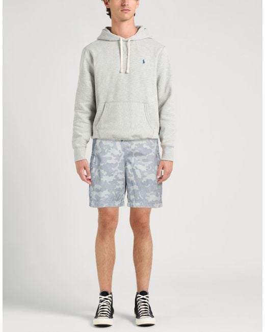 ARMANI EXCHANGE Blue Denim Shorts for men