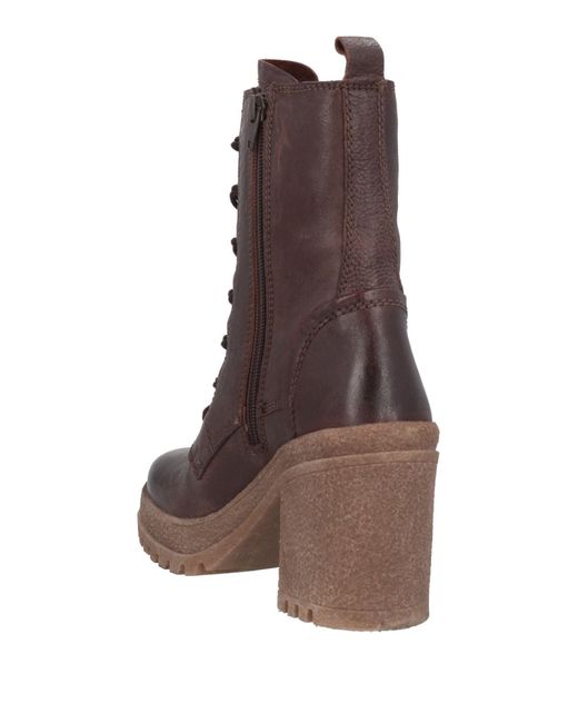 BOTHEGA 41 Brown Ankle Boots