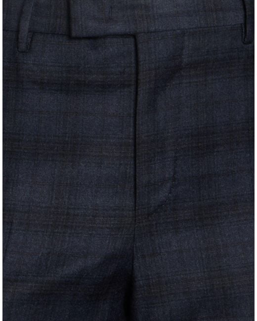 PT Torino Blue Pants Virgin Wool, Elastane for men