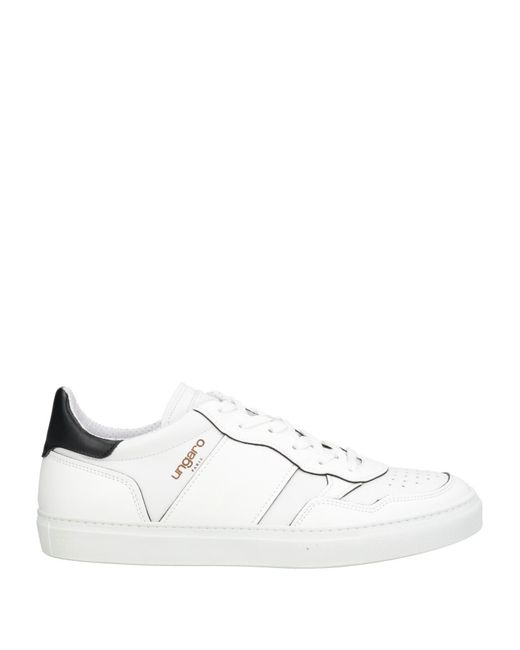 Emanuel Ungaro White Trainers for men