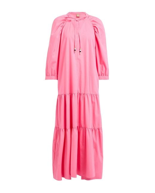 Boss Pink Midi Dress