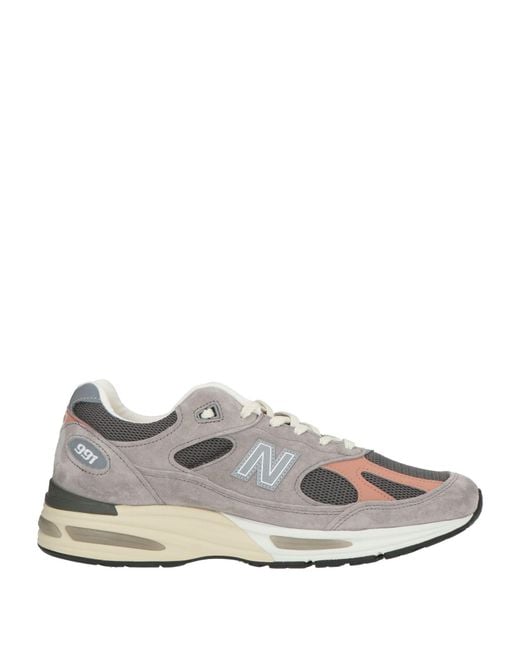New Balance White Sneakers for men