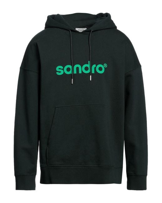 Sandro Green Sweatshirt for men