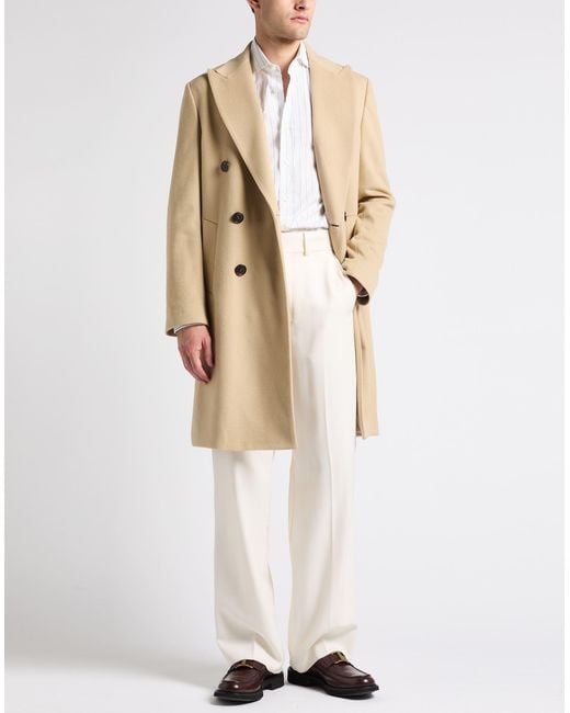 Brian Dales Natural Coat Wool, Polyamide for men