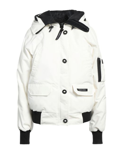 Canada Goose White Down Jacket