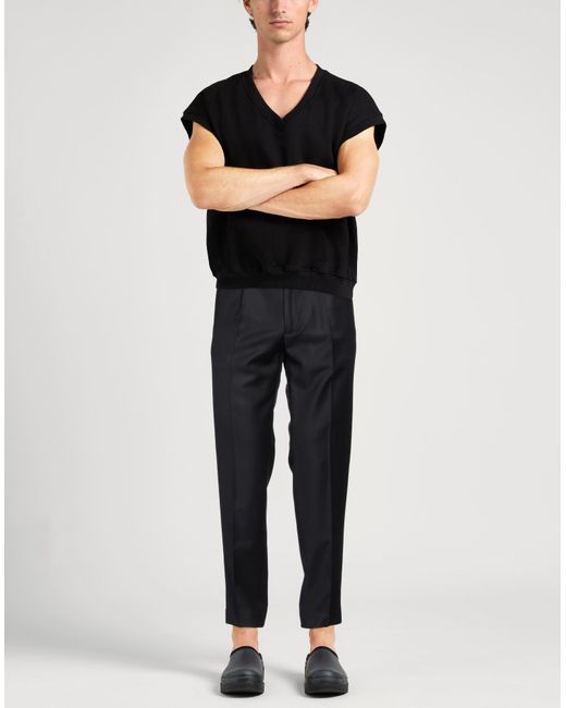 Incotex Blue Pants Virgin Wool for men