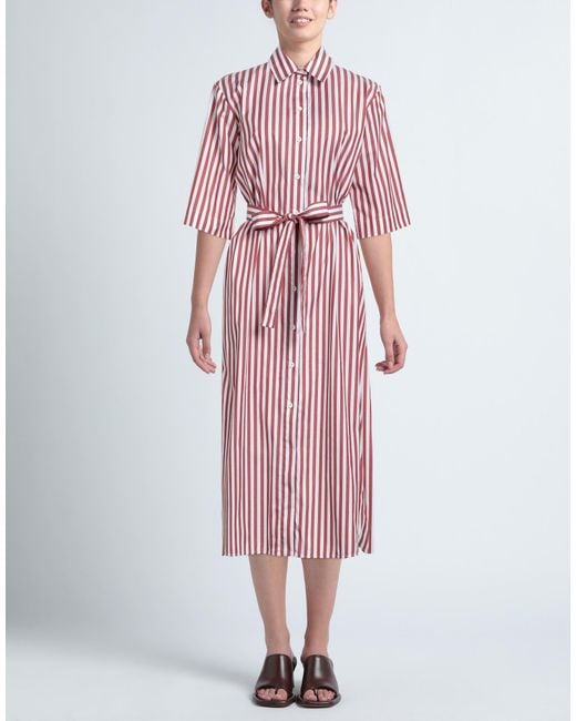 Max Mara Pink Midi Dress