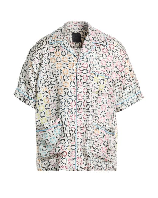 Givenchy White Light Shirt Silk for men