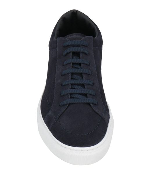 Doucal's Blue Trainers for men