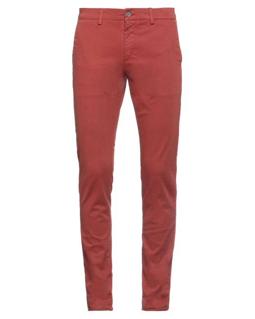 Maison Clochard Red Trouser for men
