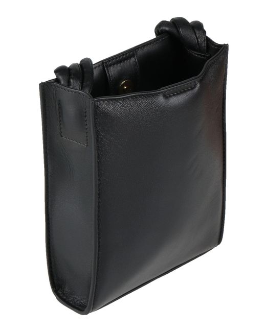 Jil Sander Black Cross-Body Bag Leather