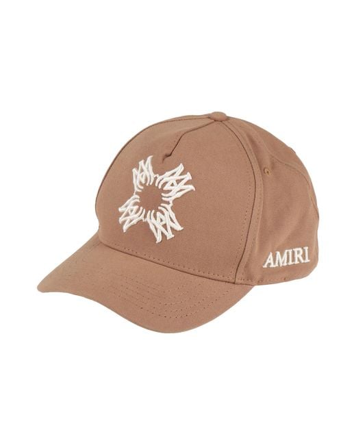 Amiri Natural Camel Hat Cotton for men