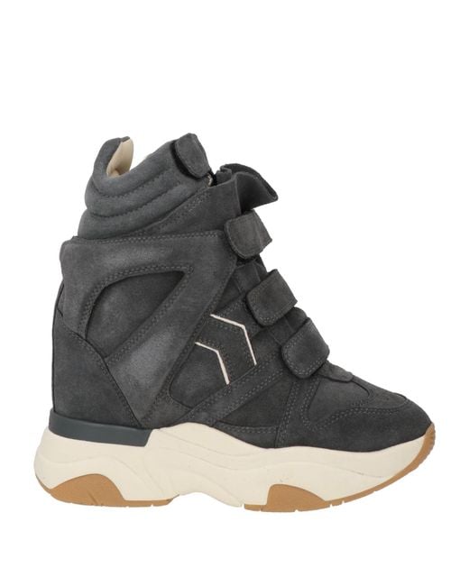 Isabel Marant Black Sneakers Calfskin