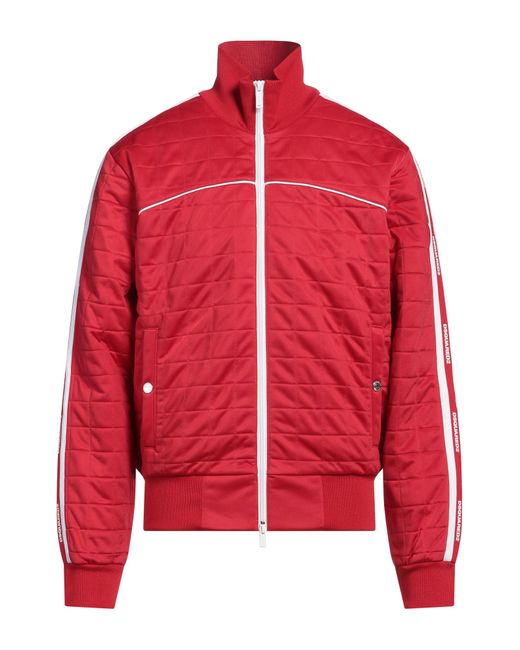DSquared² Red Jacket for men