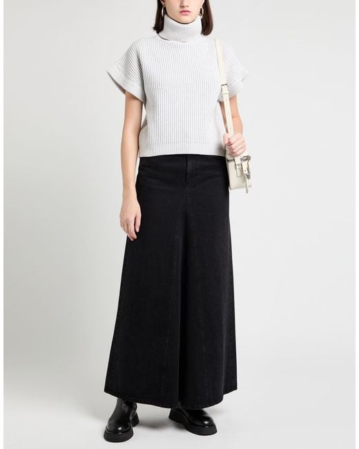 Eleventy White Turtleneck