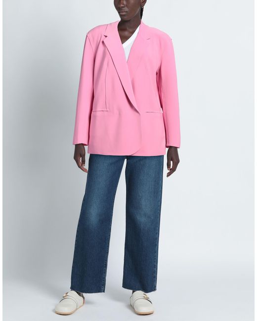 Norma Kamali Pink Blazer