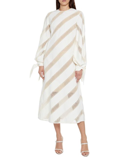 Stella McCartney White Midi Dress