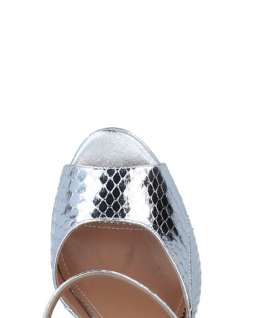 DSquared² Blue Sandals Leather