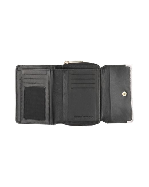 Rocco Barocco Black Wallet Polyester
