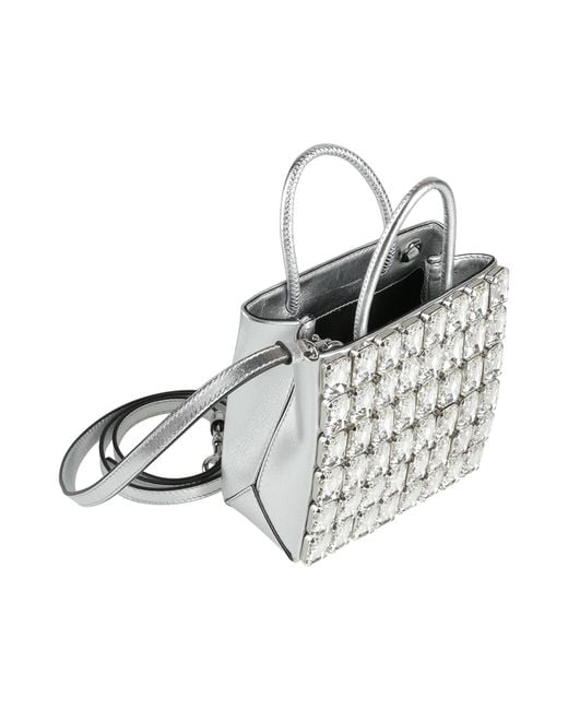 Moschino White Handbag Leather