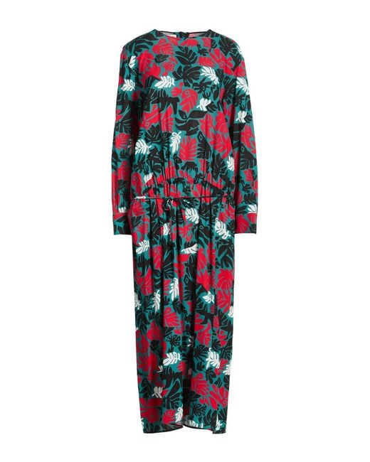 Marni White Maxi Dress Viscose, Elastane