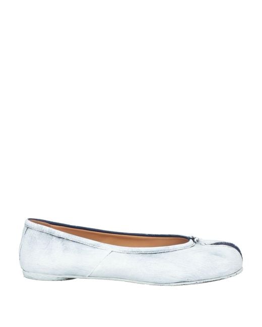 Ballerine di Maison Margiela in White