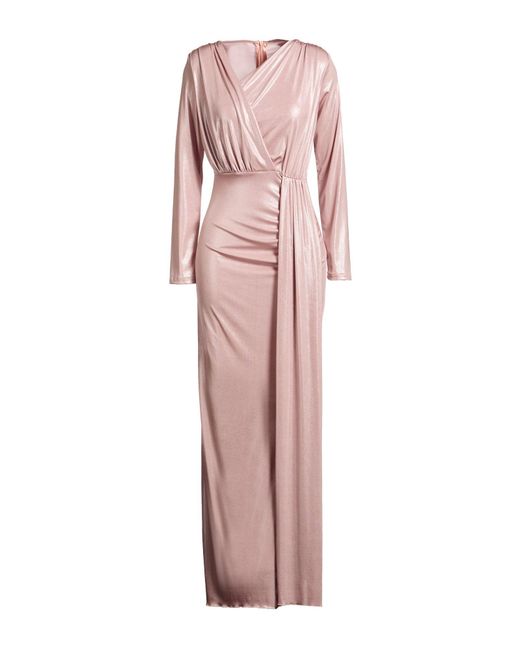 Rinascimento Pink Maxi Dress