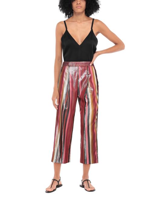 ALESSIA SANTI Red Pants
